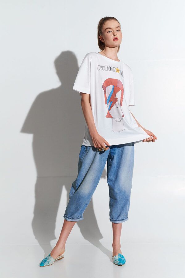 cycladic idol t-shirt front image