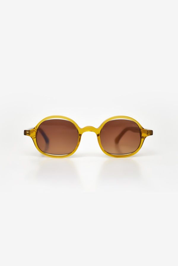 yellow sunglasses ochre